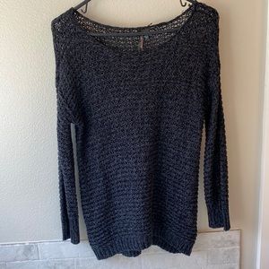 Razzle Dazzle burnout black and grey cardigan